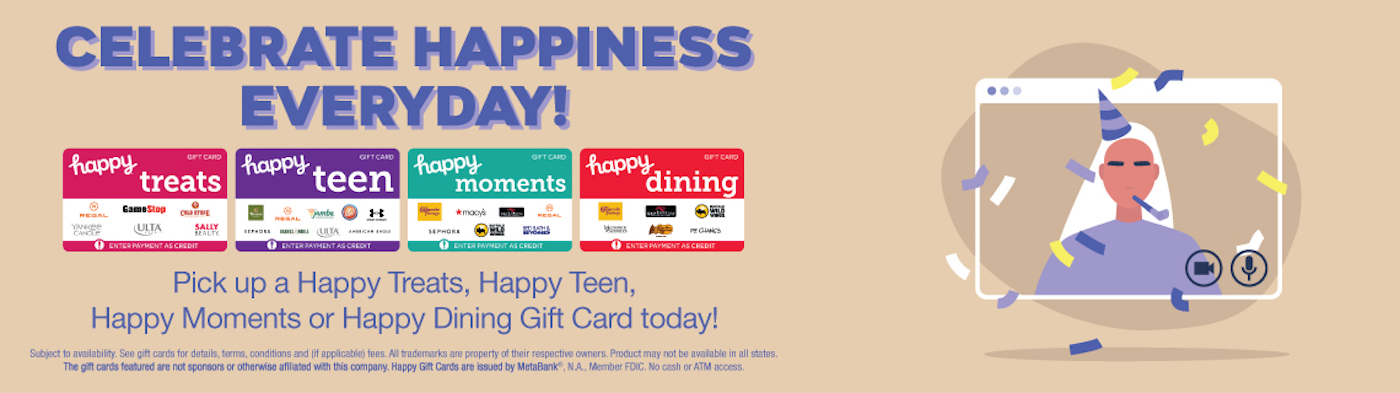 Samsung Gift Card Mall. Celebrate happiness and send a happy card.